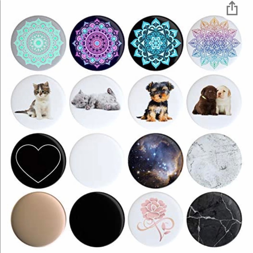 16pc PopSucker Swapout Covers Cap Disc Only